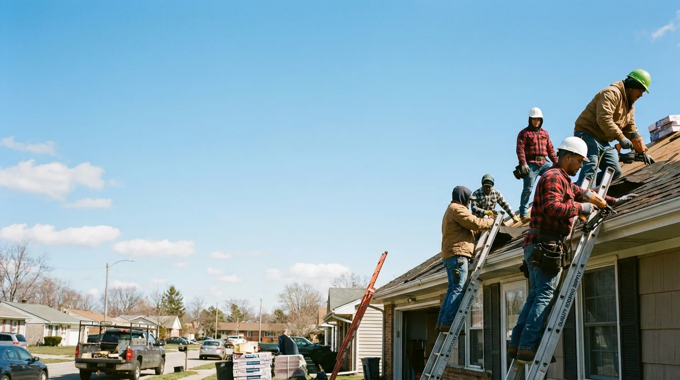 Roofing in New Memphis, IL near me